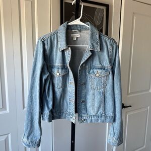 Topshop Blue Jean Jacket Classic Denim Style
